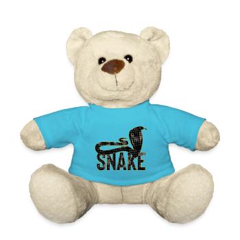 Snake,Snake - Teddy Bear - atoll blue - Front