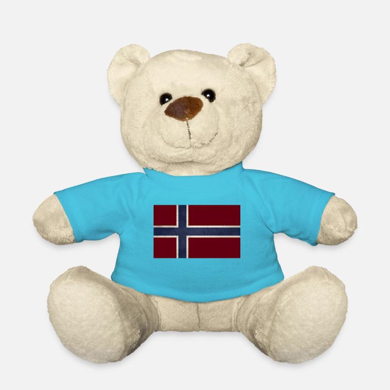 Norvège - Nounours - bleu outremer
