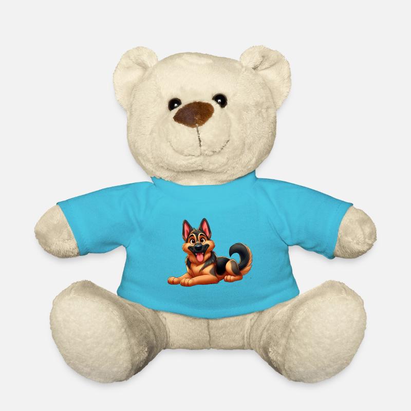 berger allemand 3 - Nounours - bleu outremer