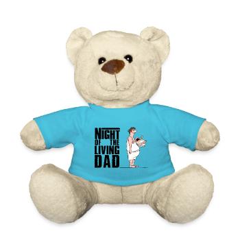 Dad of the year: Night of the living DAD - Teddy Bear - atoll blue - Front