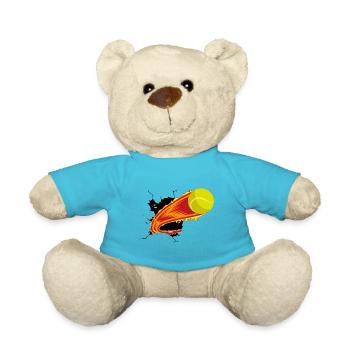 Tennis Tennis Ball Hobby Fire Breakthrough - Teddy Bear - atoll blue - Front