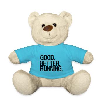 Running - Teddy Bear - atoll blue - Front