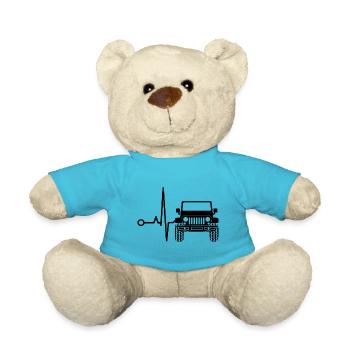 Véhicule tout-terrain offroad 4wd AWD 4wheeler cadeau 4x4 - Nounours - bleu outremer - Devant