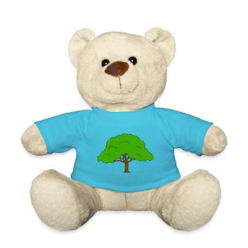 Baum - Teddy - Atollblau - Vorne