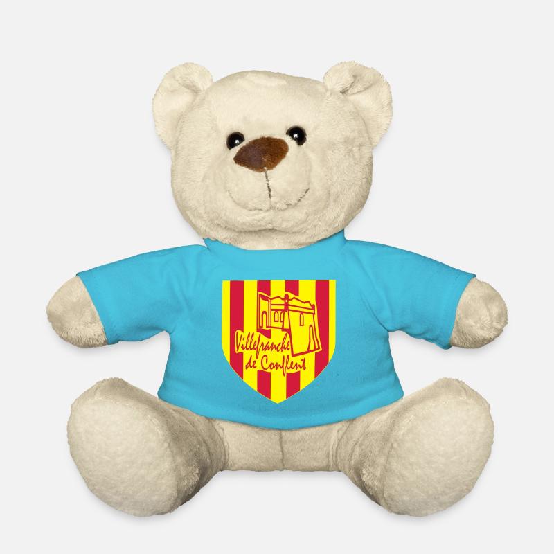 Villefranche de Conflent,Pyrénées orientales - Nounours - bleu outremer