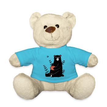 Ours sucré - Nounours - bleu outremer - Devant