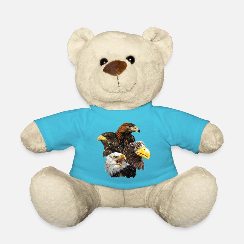 Pigargos und Adler - Teddy - Atollblau