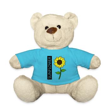 SUNFLOWER SUNFLOWER - Teddy Bear - atoll blue - Front
