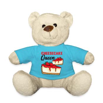 Cheesecake Queen - Teddy Bear - atoll blue - Front
