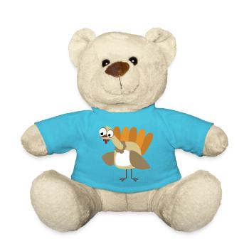 Truthahn Gobbler - Teddy - Atollblau - Vorne