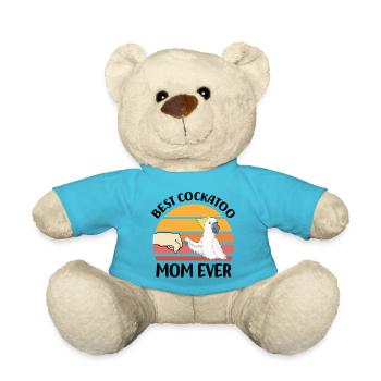 Cockatoo - Teddy Bear - atoll blue - Front