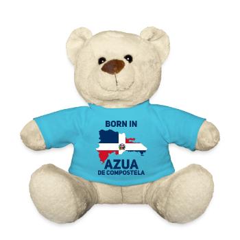 Azua de Compostela Dominican Republic - Teddy Bear - atoll blue - Front