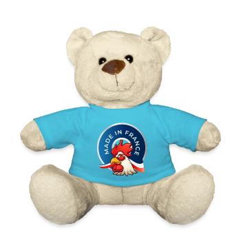 MADE IN FRANCE - Nounours - bleu outremer - Devant