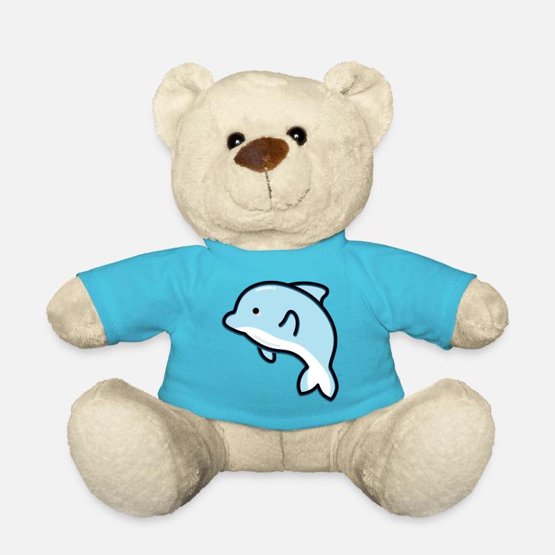 Mignon dauphin - Nounours - bleu outremer