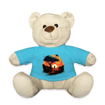 Arbre extraterrestre - Nounours - bleu outremer - Devant