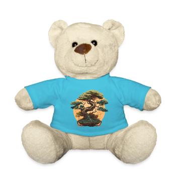 Superbe arbre nain - Nounours - bleu outremer - Devant