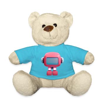 Kleiner Roboter - Teddy - Atollblau - Vorne
