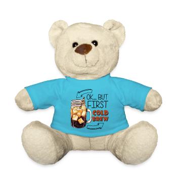 D’ACCORD... Mais première infusion froide - Nounours - bleu outremer - Devant