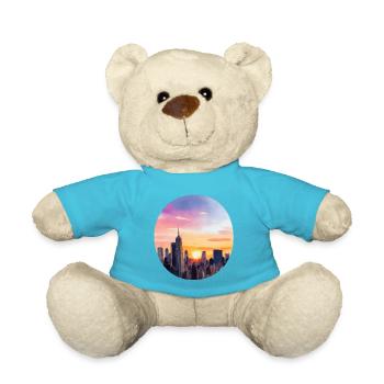 Skyline - Teddy Bear - atoll blue - Front