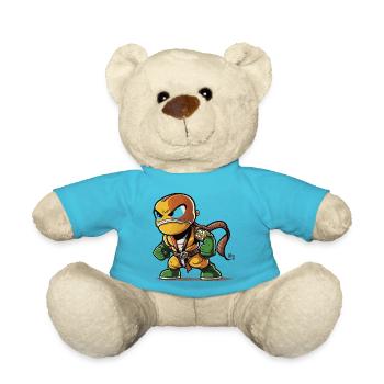 Schlängelnder Retter - Teddy - Atollblau - Vorne