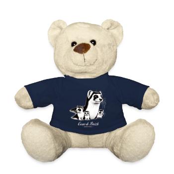 Hermine Guemene Penfao Herz von Breizh - Teddy - French Navy - Vorne