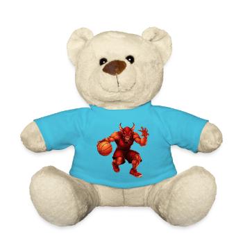 Teufels Basketballer - Teddy - Atollblau - Vorne