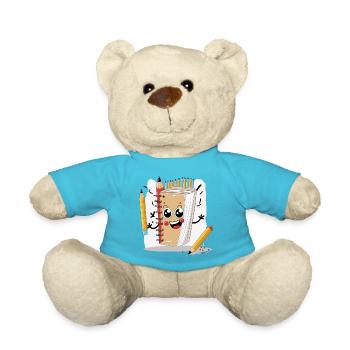 Der Sketch Master - Teddy - Atollblau - Vorne