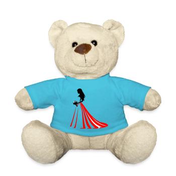 Mariée - Nounours - bleu outremer - Devant