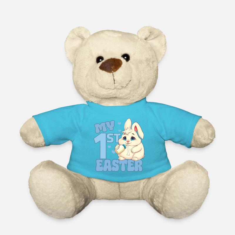 Mein Erstes Osterfest - Teddy - Atollblau