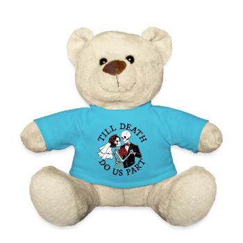 Till death do us part - Teddy Bear - atoll blue - Front