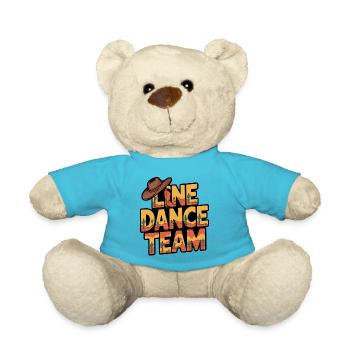 Groupe de danse en ligne Danse familiale en équipe - Nounours - bleu outremer - Devant
