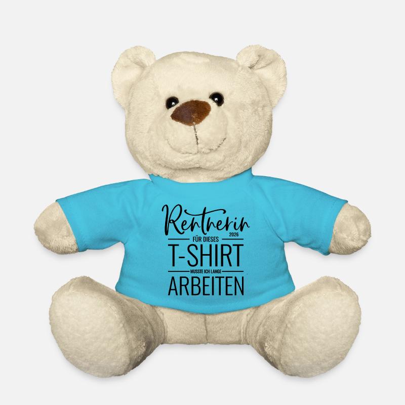 Rentnerin 2026 - Teddy - Atollblau
