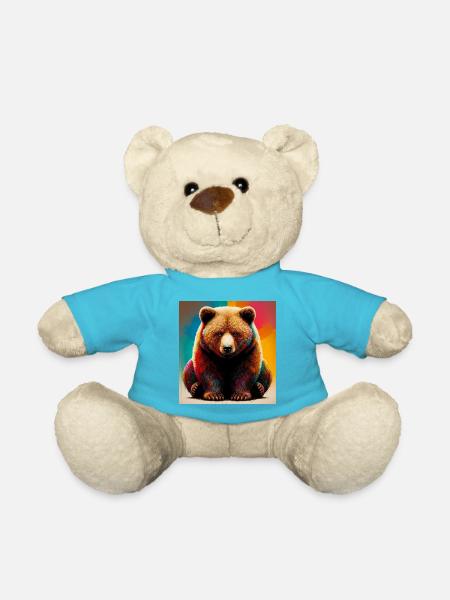 Bär - Teddy - Atollblau