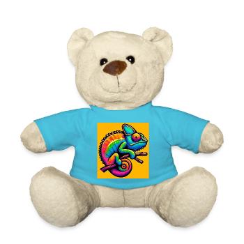chameleon - Teddy Bear - atoll blue - Front
