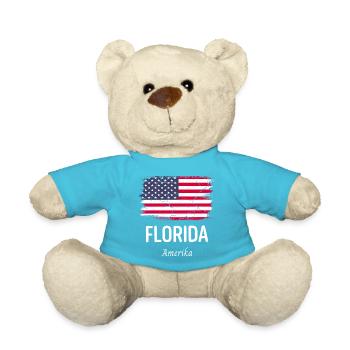Floride - Nounours - bleu outremer - Devant