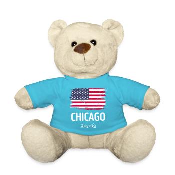 Chicago - Teddy - Atollblau - Vorne