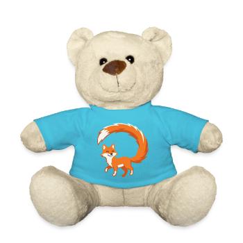 Firefox Longue Queue ! - Nounours - bleu outremer - Devant