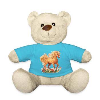 Pferd - Teddy - Atollblau - Vorne