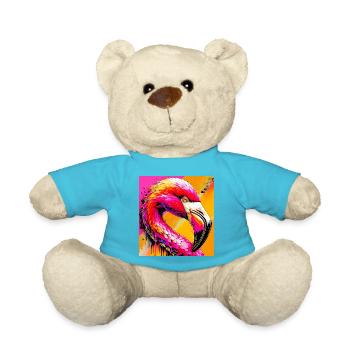 Flamant - Nounours - bleu outremer - Devant