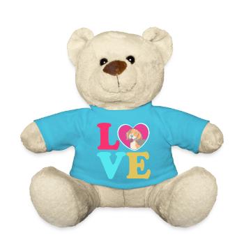 Maman Beagle Maman Maman Chien - Nounours - bleu outremer - Devant