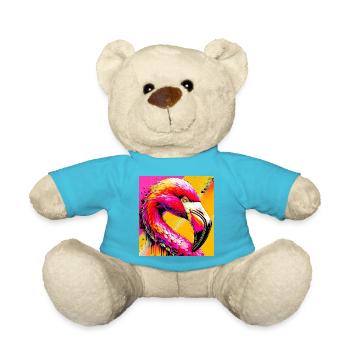 Flamant - Nounours - bleu outremer - Devant