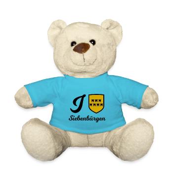 Ich liebe Siebenbürgen - Teddy - Atollblau - Vorne