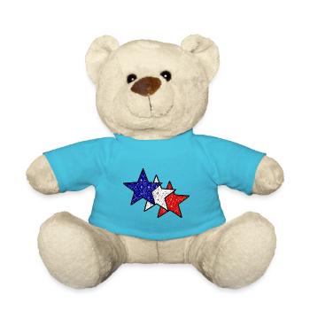 Die Sterne Frankreichs - Teddy - Atollblau - Vorne
