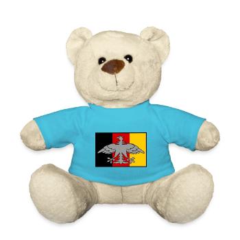 Der Adler aus Deutschland - Teddy - Atollblau - Vorne