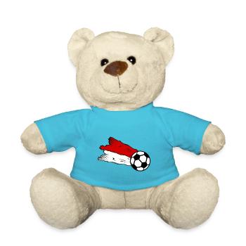 Les supporters polonais - Nounours - bleu outremer - Devant