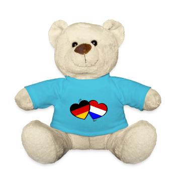 Dutch Germany Love - Teddy Bear - atoll blue - Front