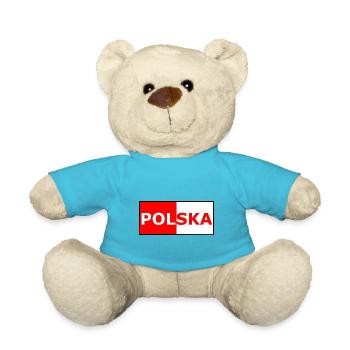 The Polish Colours - Teddy Bear - atoll blue - Front