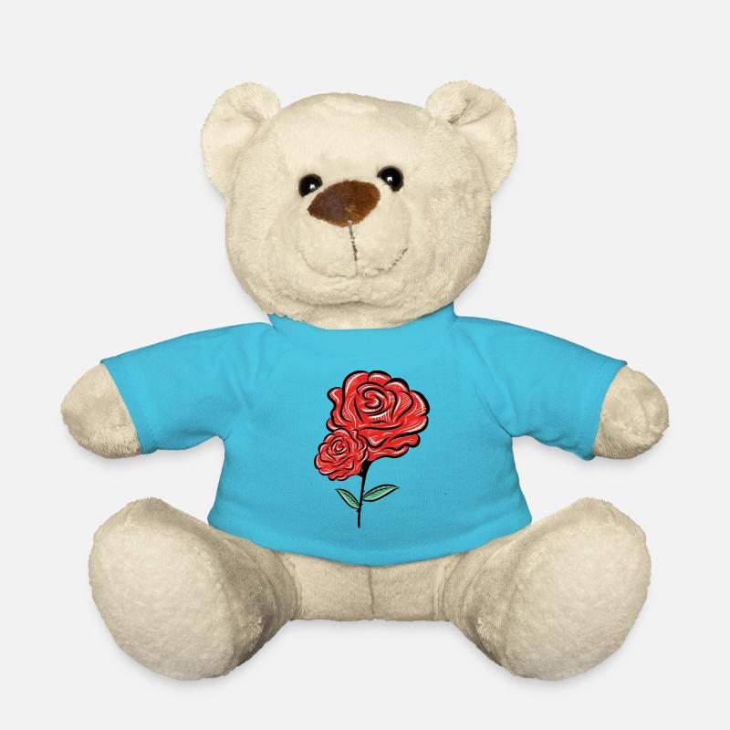 rose blume - Teddy - Atollblau