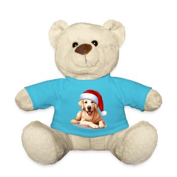 Golden Retriever Heiligabend Spirit - Teddy - Atollblau - Vorne