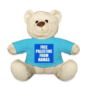 Free palestine - Nounours - bleu outremer - Devant